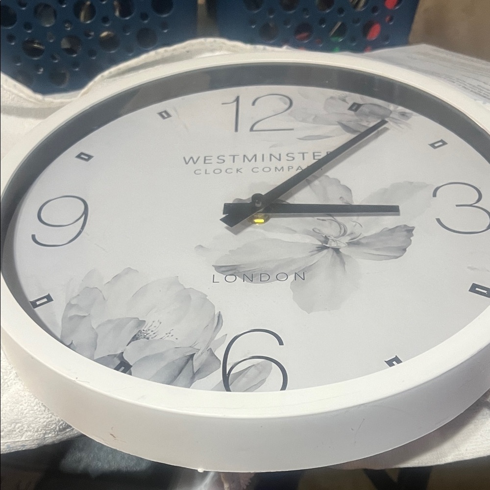 White Wall Clock